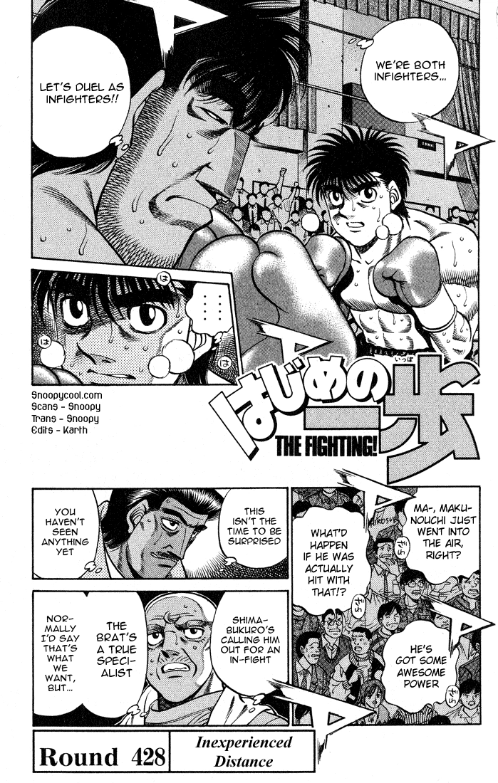 Read Hajime no Ippo Fighting Spirit EN Manga Online