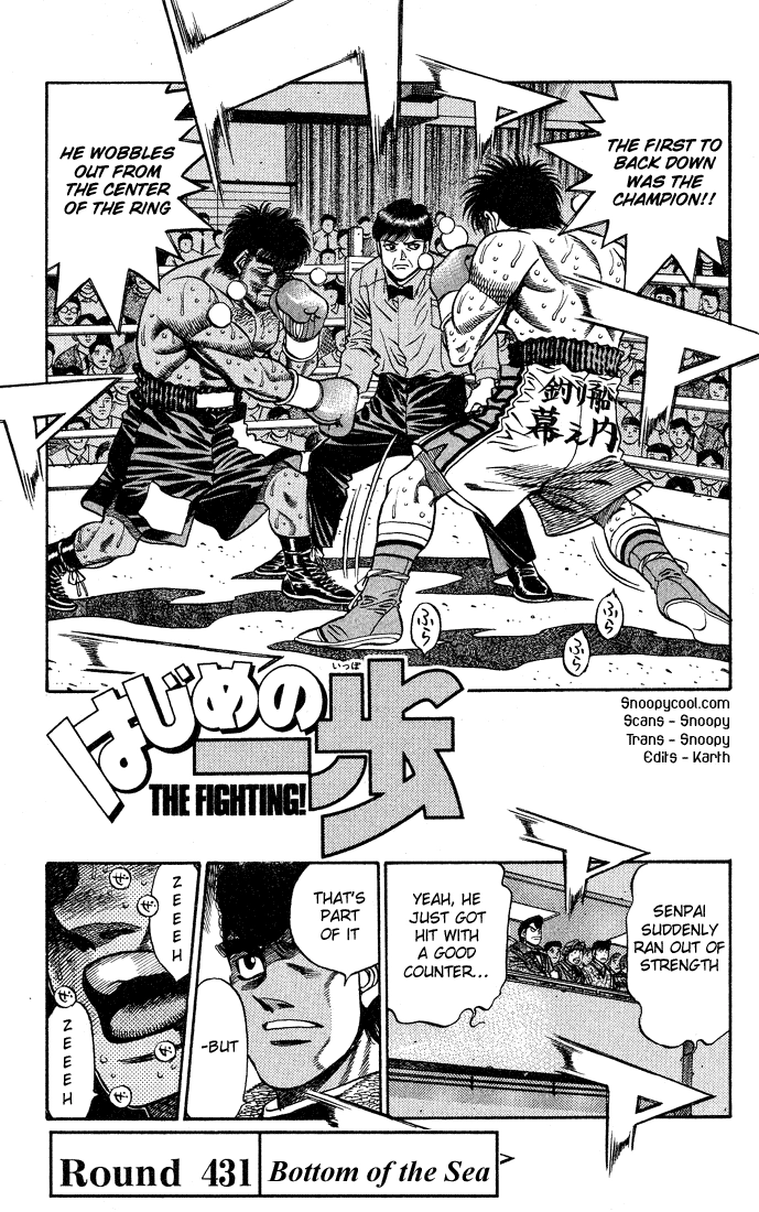 Read Hajime no Ippo Fighting Spirit EN Manga Online