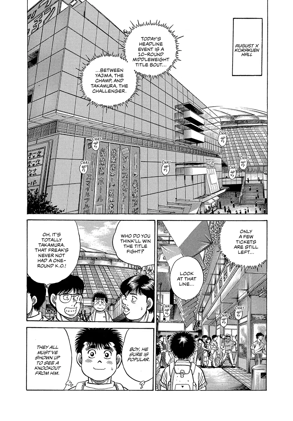 Read Hajime no Ippo Fighting Spirit EN Manga Online