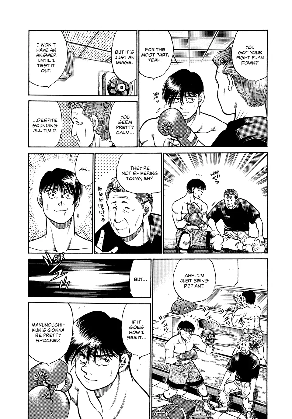 Read Hajime no Ippo Fighting Spirit EN Manga Online