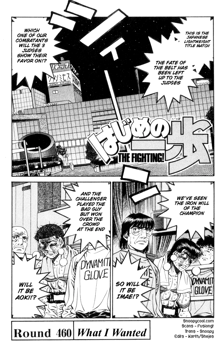 Read Hajime no Ippo Fighting Spirit EN Manga Online