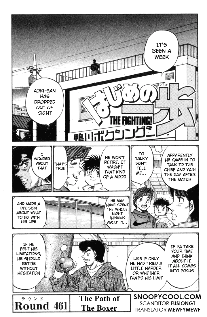 Read Hajime no Ippo Fighting Spirit EN Manga Online
