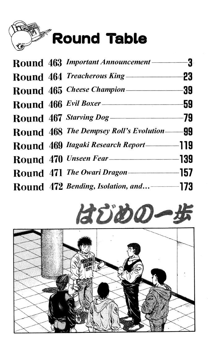 Read Hajime no Ippo Fighting Spirit EN Manga Online