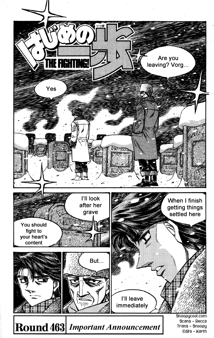 Read Hajime no Ippo Fighting Spirit EN Manga Online