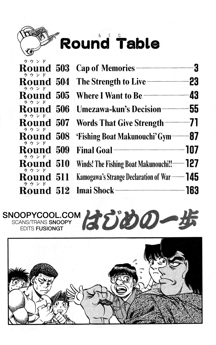 Read Hajime no Ippo Fighting Spirit EN Manga Online