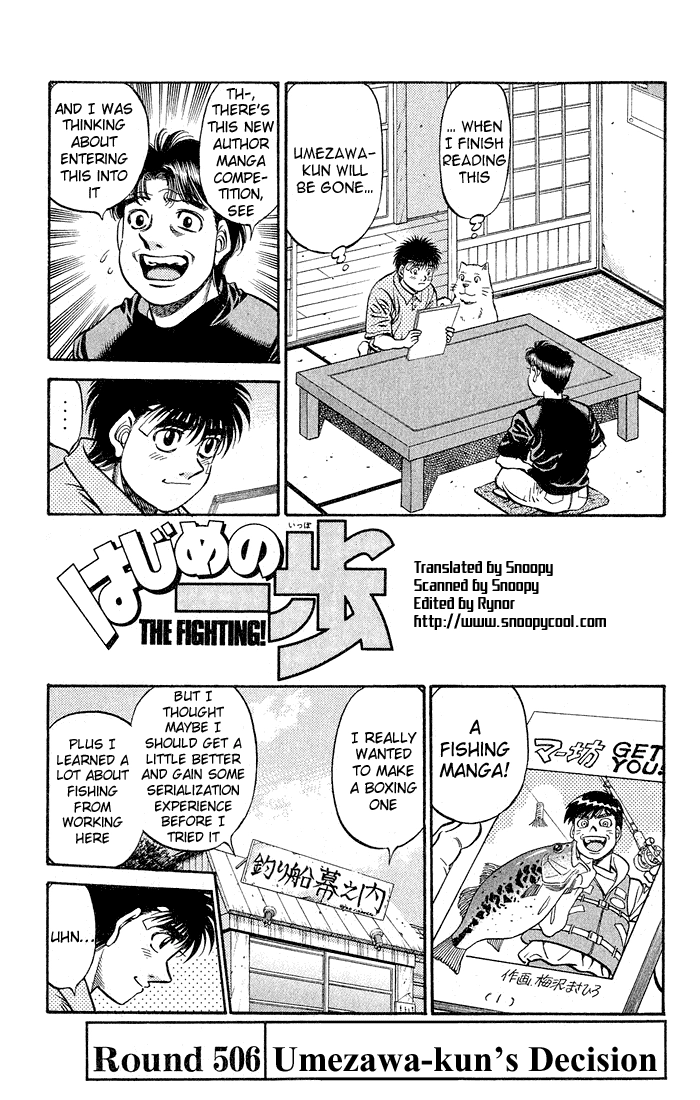 Read Hajime no Ippo Fighting Spirit EN Manga Online
