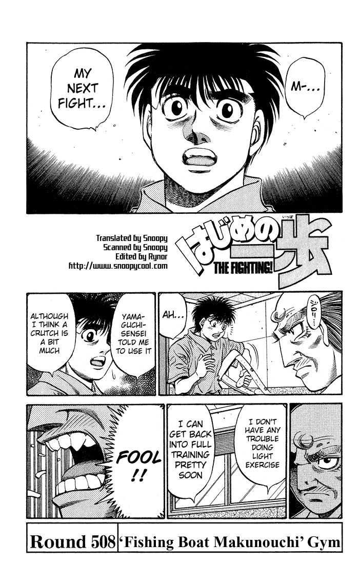 Read Hajime no Ippo Fighting Spirit EN Manga Online
