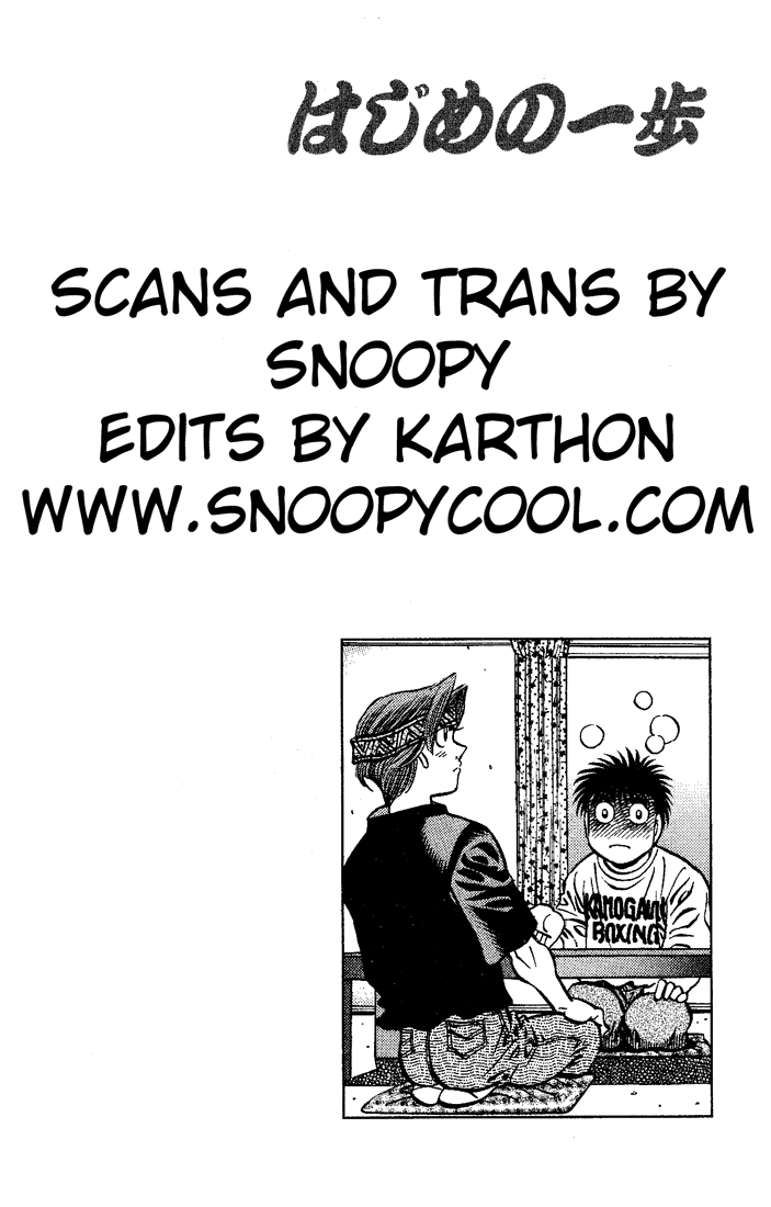 Read Hajime no Ippo Fighting Spirit EN Manga Online