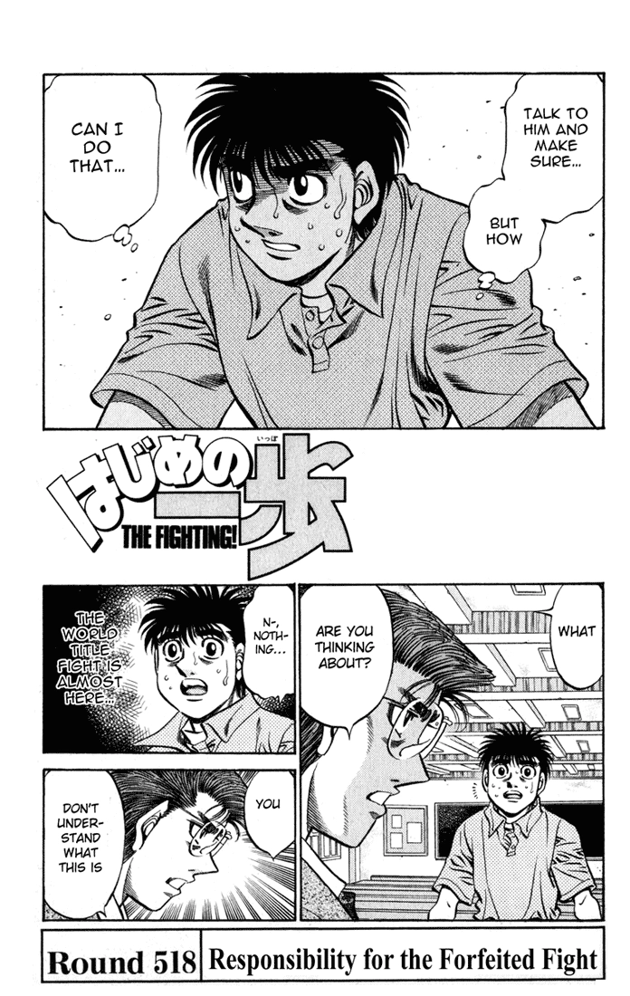 Read Hajime no Ippo Fighting Spirit EN Manga Online