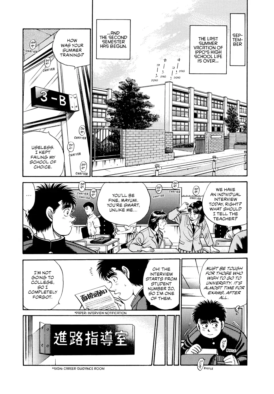 Read Hajime no Ippo Fighting Spirit EN Manga Online