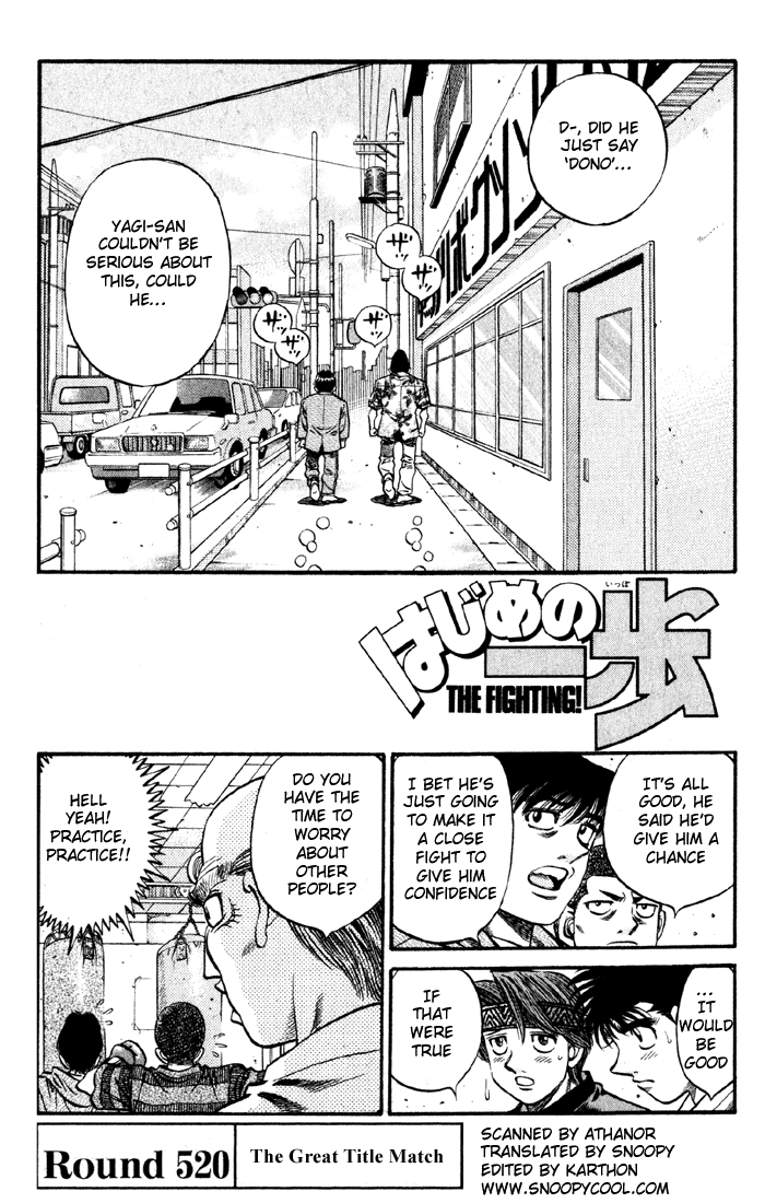Read Hajime no Ippo Fighting Spirit EN Manga Online