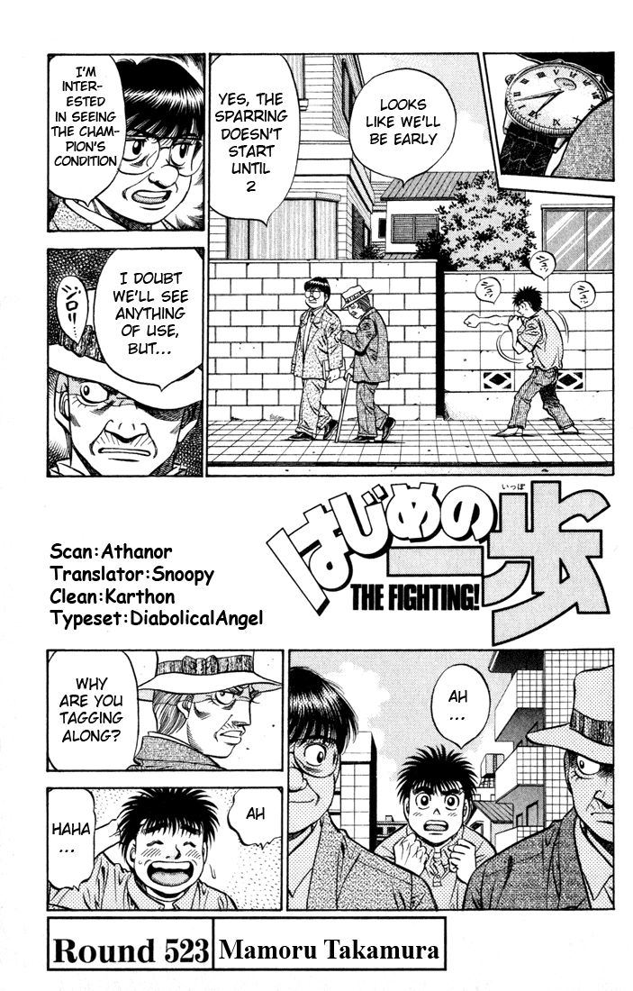 Read Hajime no Ippo Fighting Spirit EN Manga Online
