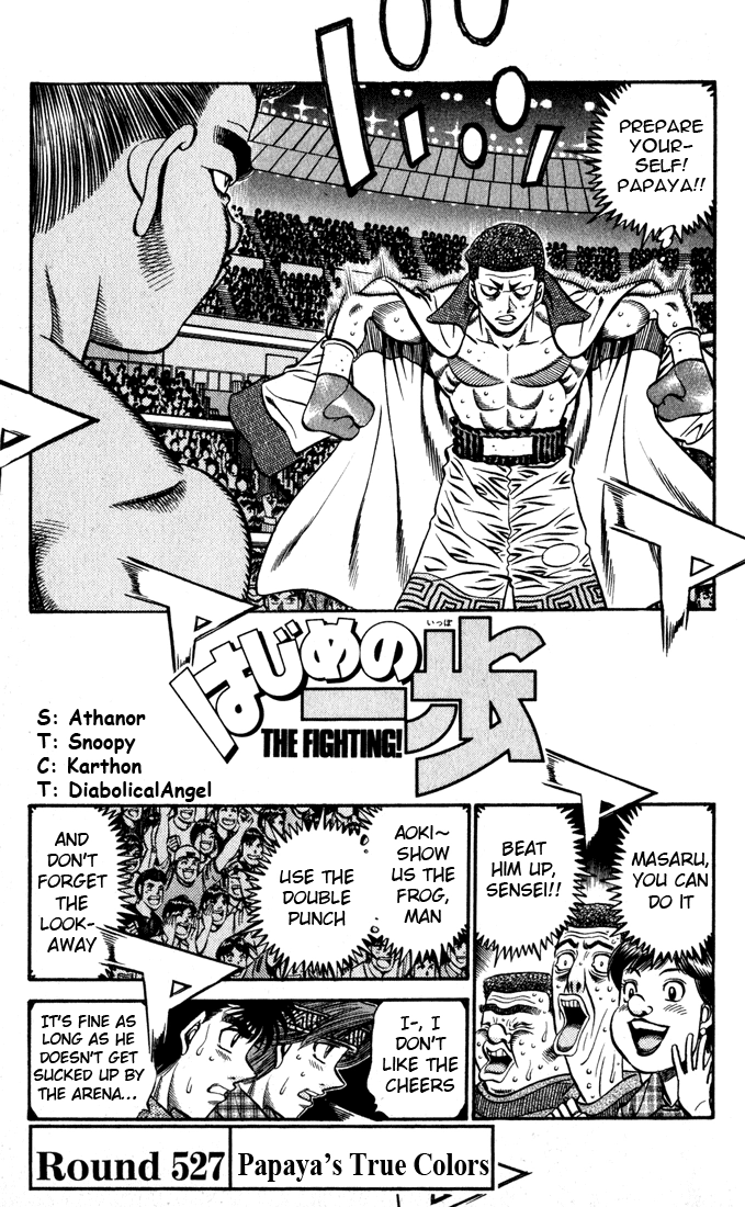 Read Hajime no Ippo Fighting Spirit EN Manga Online
