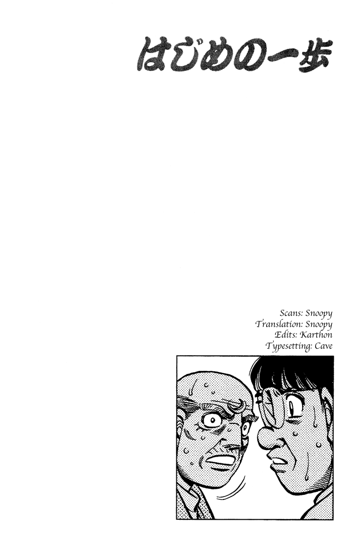 Read Hajime no Ippo Fighting Spirit EN Manga Online