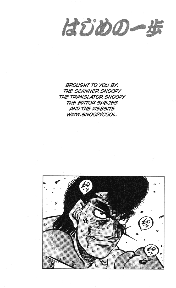 Read Hajime no Ippo Fighting Spirit EN Manga Online