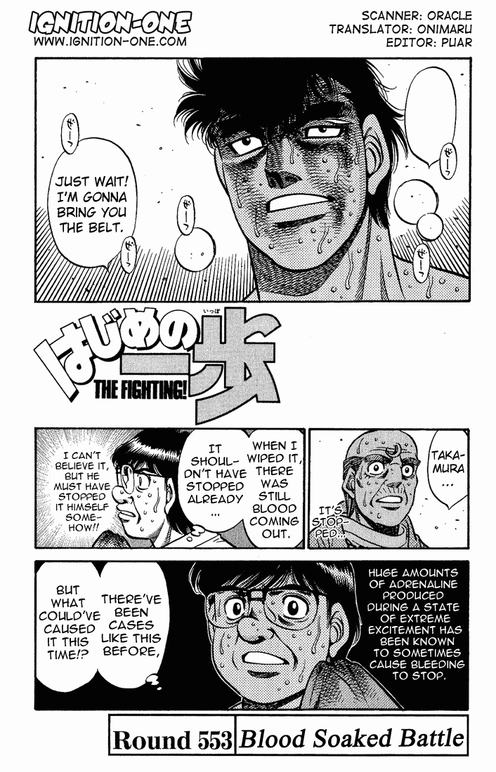 Read Hajime no Ippo Fighting Spirit EN Manga Online