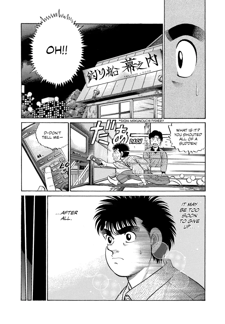 Read Hajime no Ippo Fighting Spirit EN Manga Online