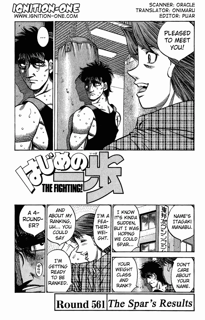 Read Hajime no Ippo Fighting Spirit EN Manga Online