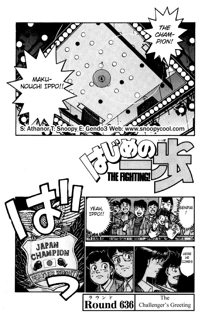 Read Hajime no Ippo Fighting Spirit EN Manga Online