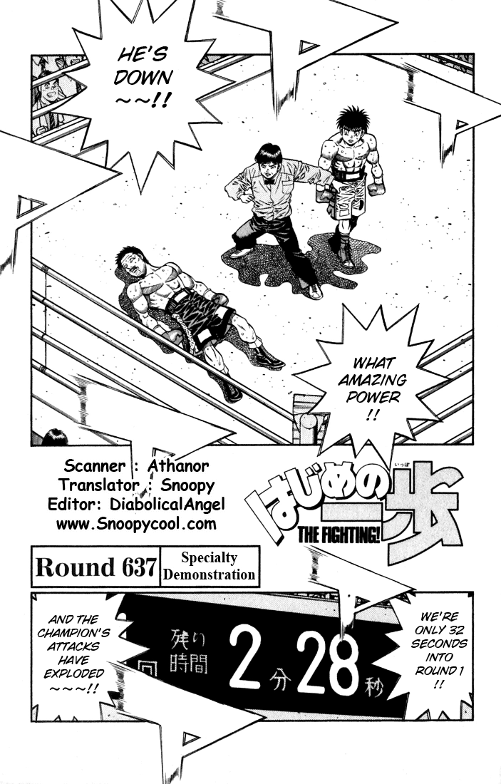 Read Hajime no Ippo Fighting Spirit EN Manga Online