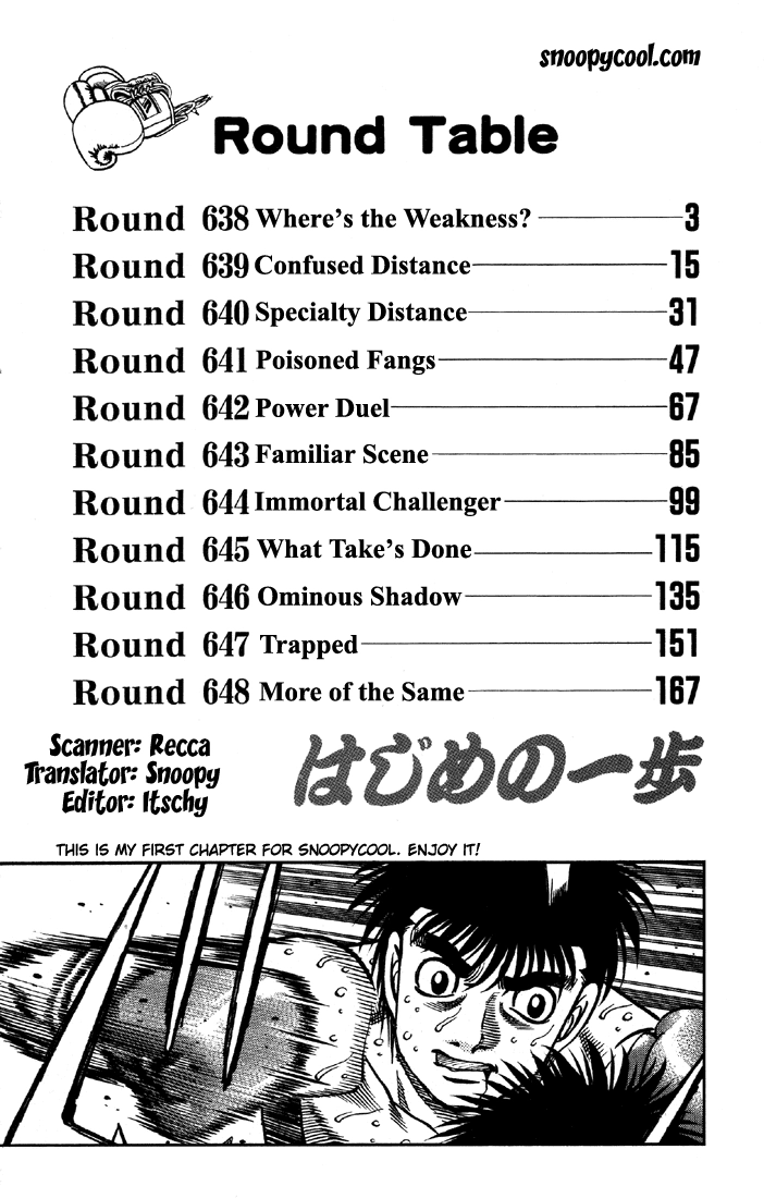 Read Hajime no Ippo Fighting Spirit EN Manga Online