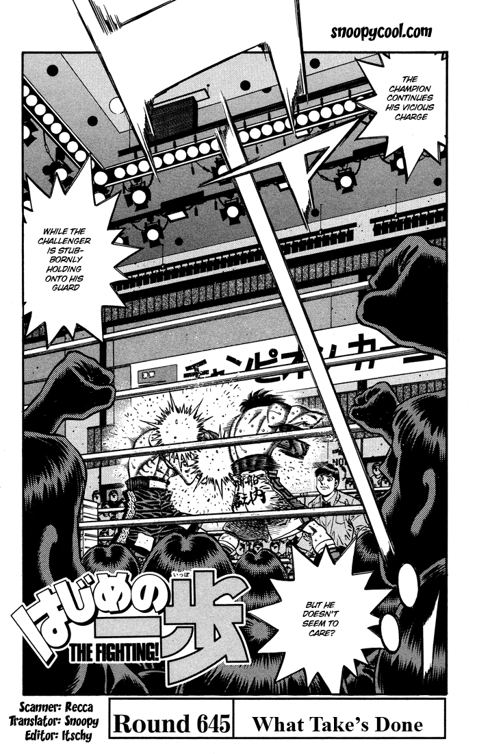 Read Hajime no Ippo Fighting Spirit EN Manga Online