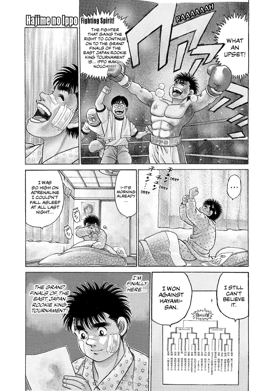 Read Hajime no Ippo Fighting Spirit EN Manga Online