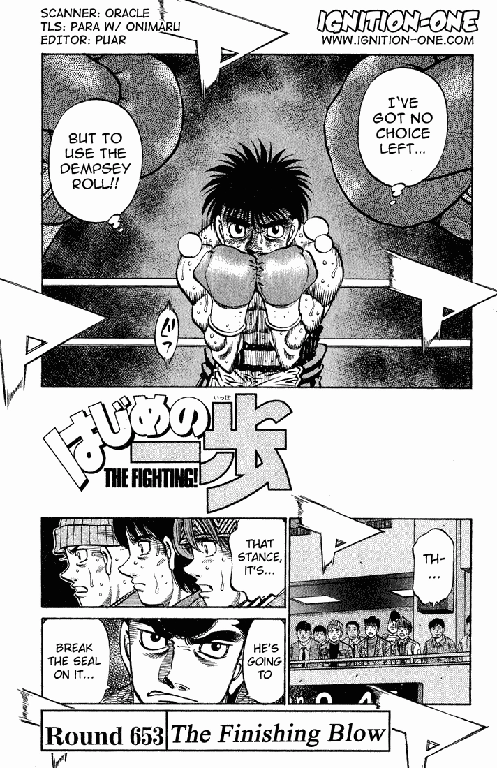Read Hajime no Ippo Fighting Spirit EN Manga Online