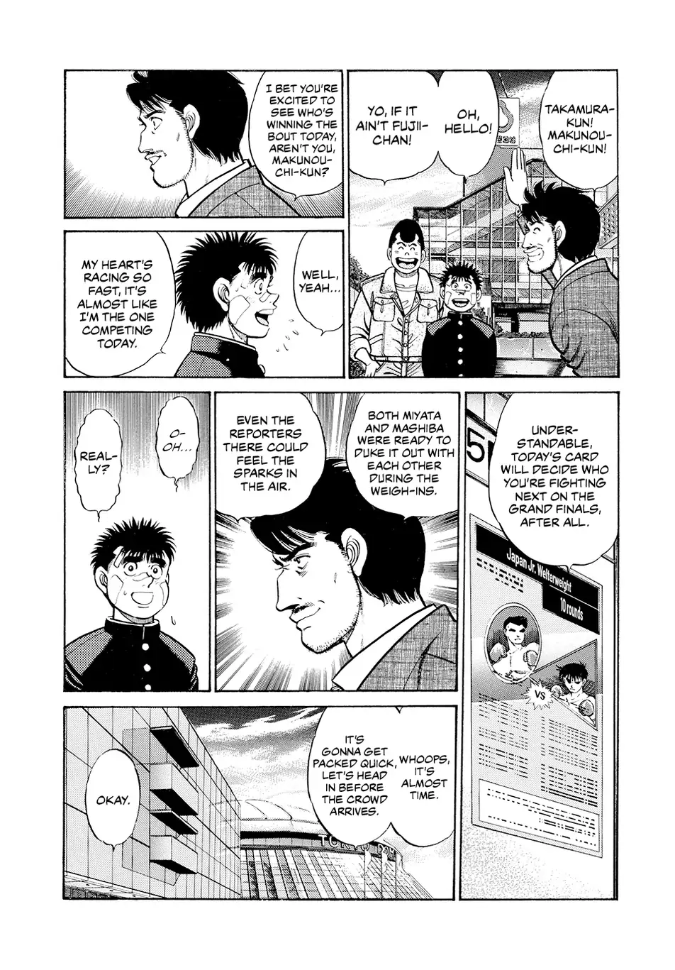 Read Hajime no Ippo Fighting Spirit EN Manga Online