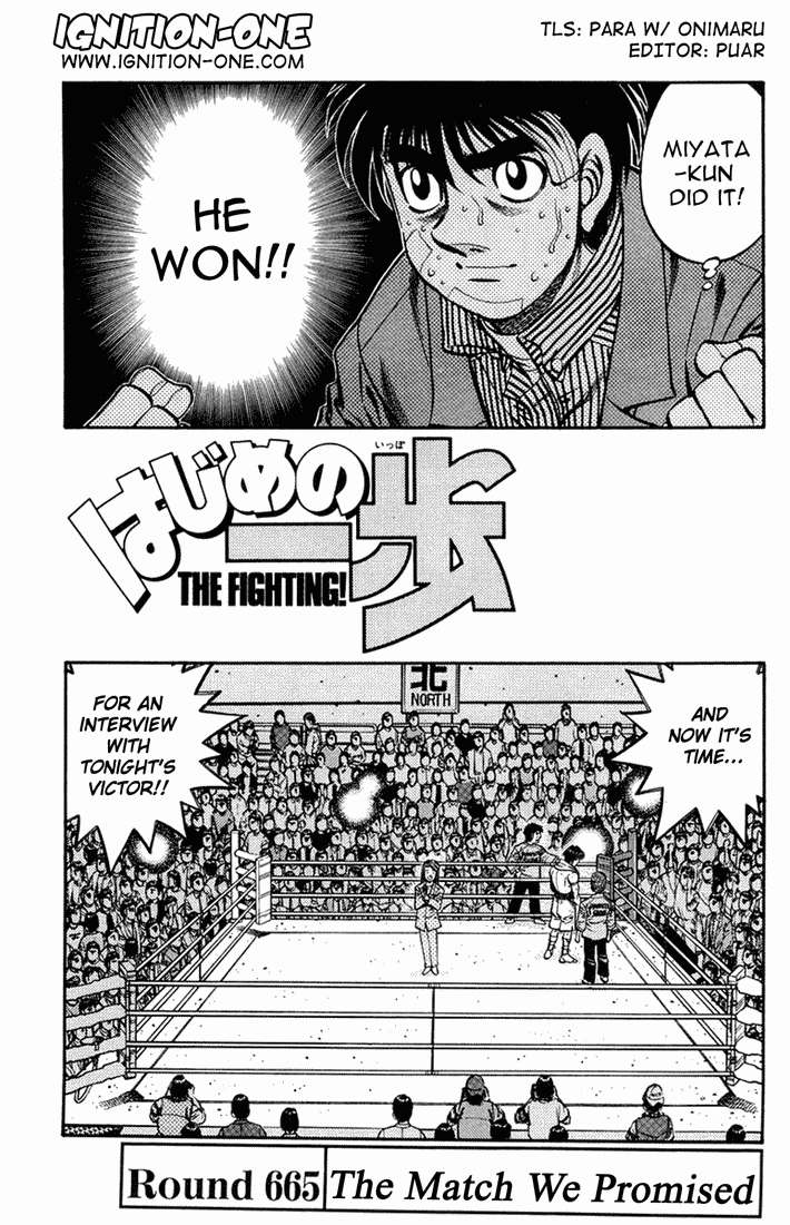 Read Hajime no Ippo Fighting Spirit EN Manga Online