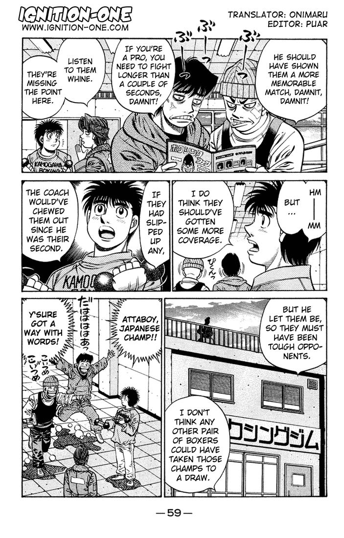 Read Hajime no Ippo Fighting Spirit EN Manga Online