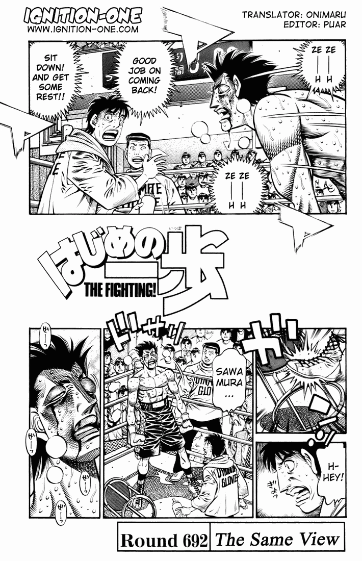 Read Hajime no Ippo Fighting Spirit EN Manga Online