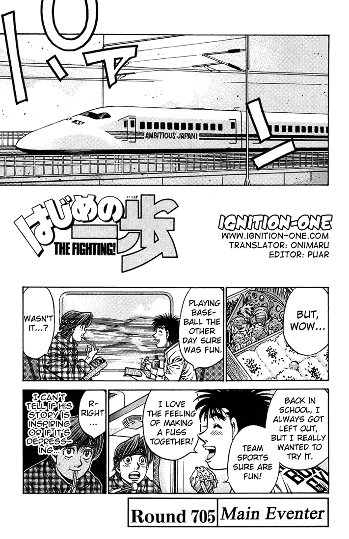 Read Hajime no Ippo Fighting Spirit EN Manga Online