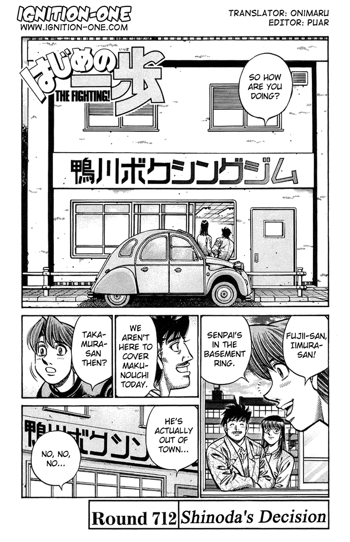 Read Hajime no Ippo Fighting Spirit EN Manga Online