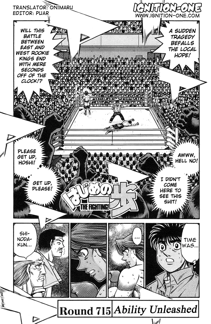 Read Hajime no Ippo Fighting Spirit EN Manga Online