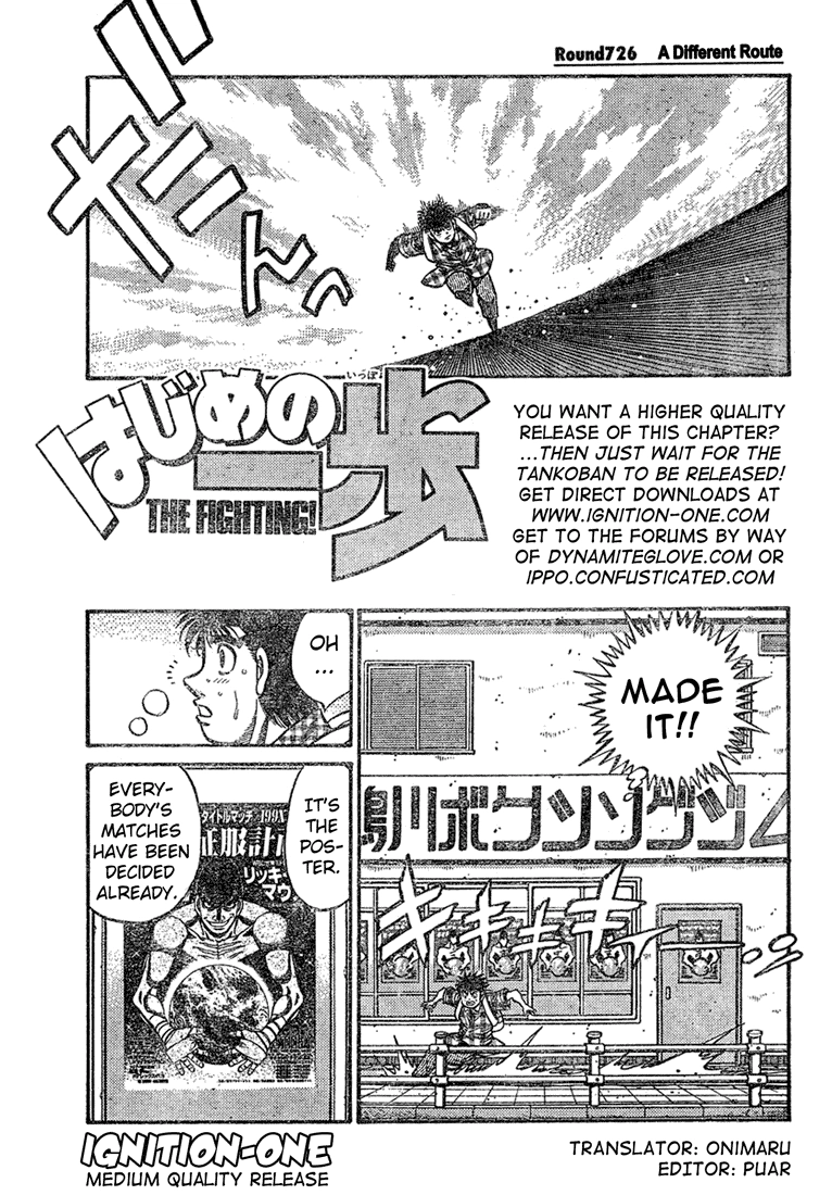 Read Hajime no Ippo Fighting Spirit EN Manga Online