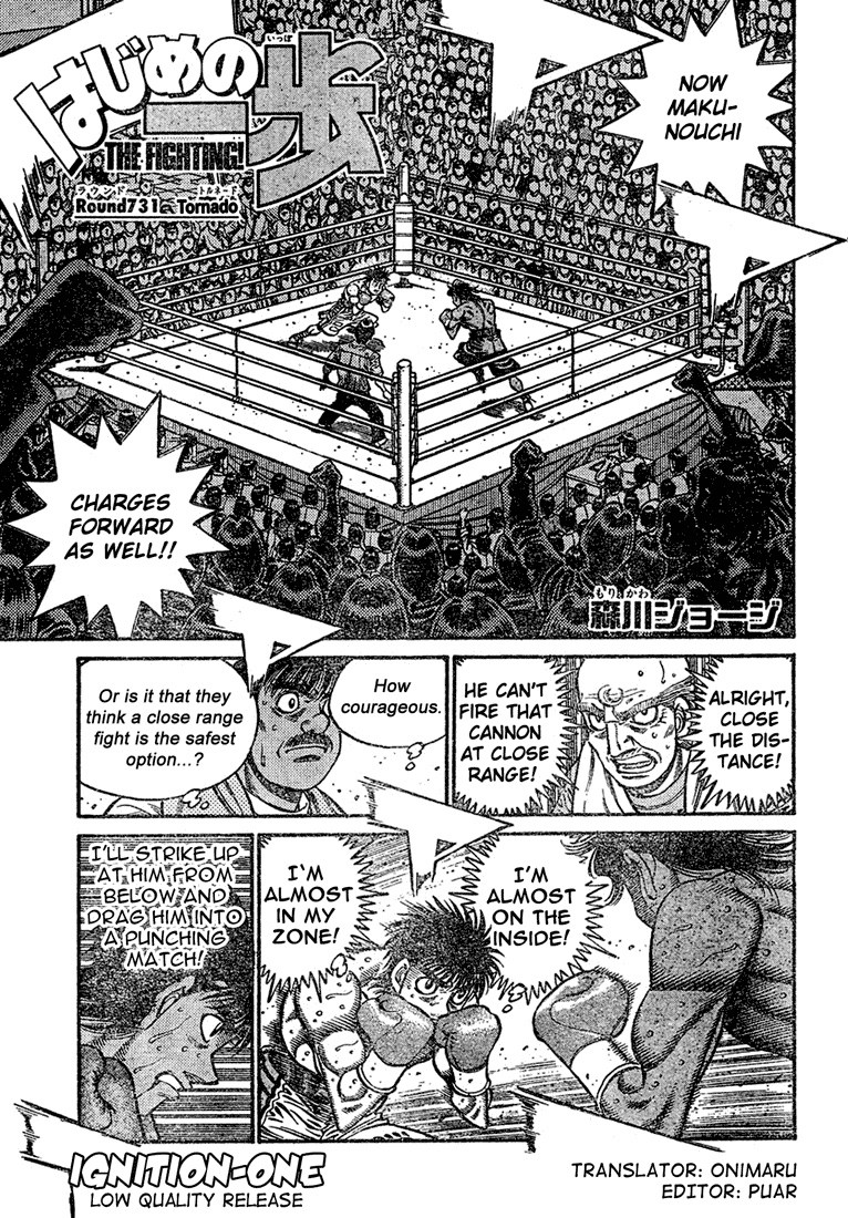 Read Hajime no Ippo Fighting Spirit EN Manga Online