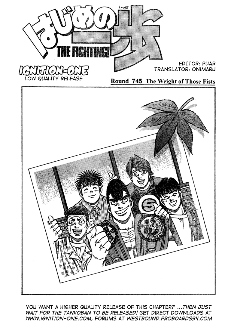 Read Hajime no Ippo Fighting Spirit EN Manga Online