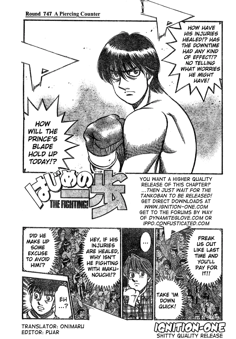 Read Hajime no Ippo Fighting Spirit EN Manga Online
