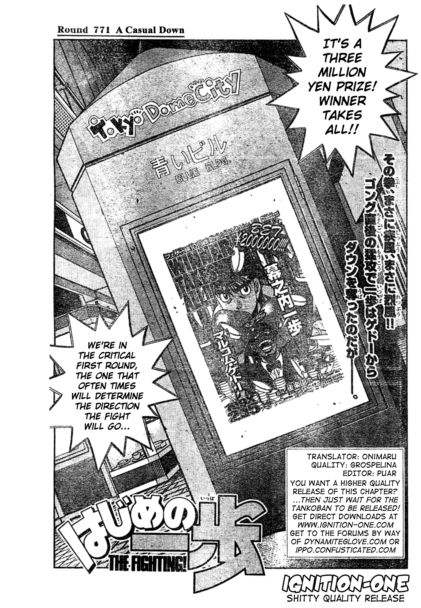 Read Hajime no Ippo Fighting Spirit EN Manga Online
