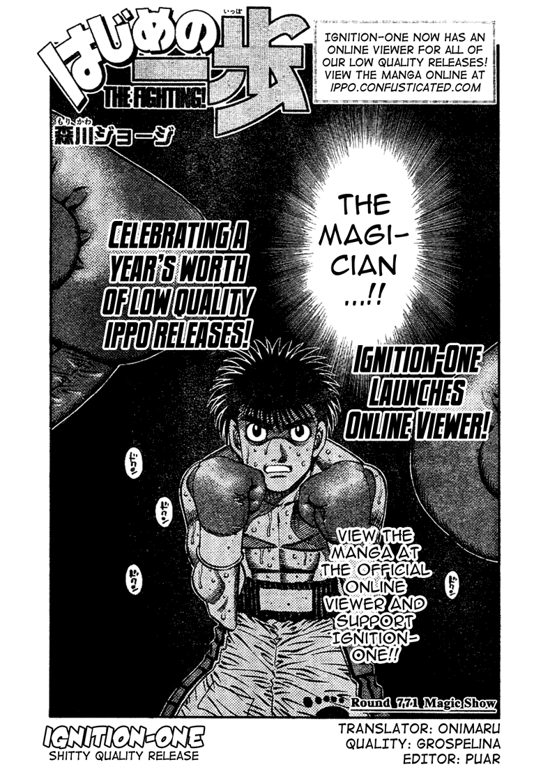 Read Hajime no Ippo Fighting Spirit EN Manga Online