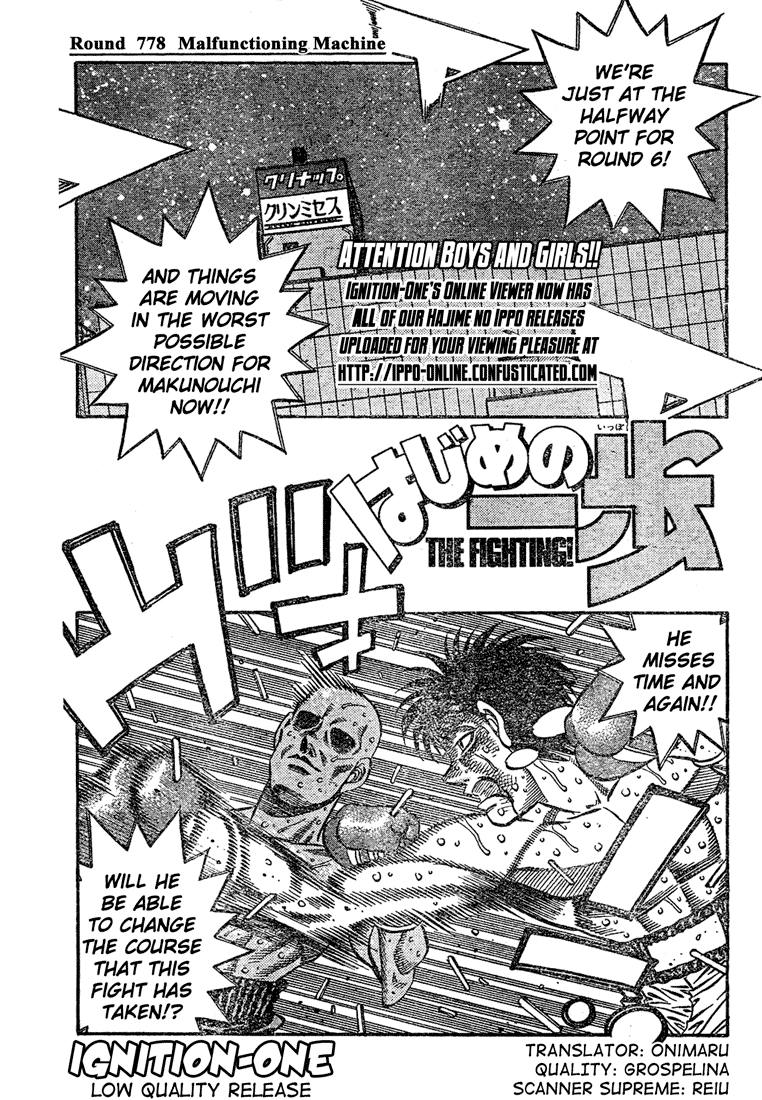 Read Hajime no Ippo Fighting Spirit EN Manga Online