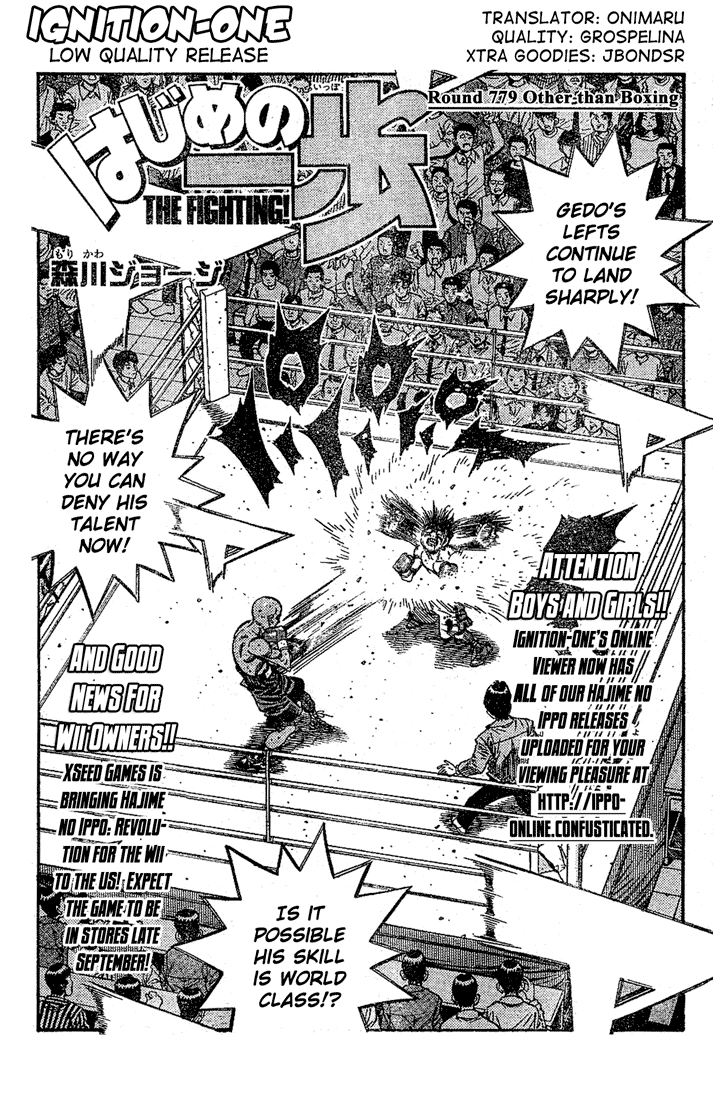 Read Hajime no Ippo Fighting Spirit EN Manga Online