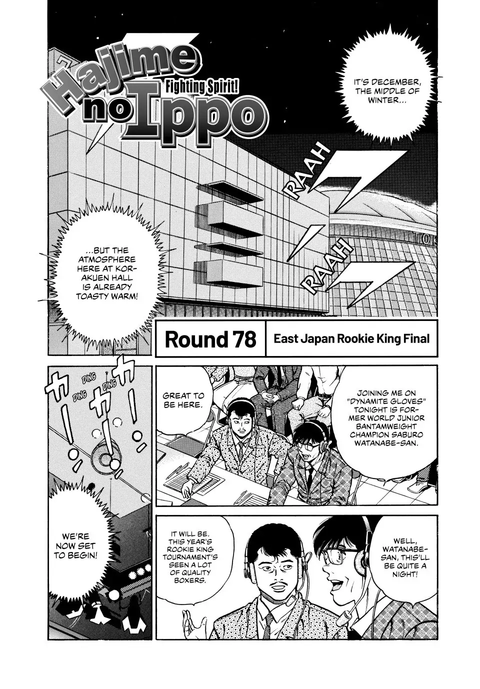 Read Hajime no Ippo Fighting Spirit EN Manga Online