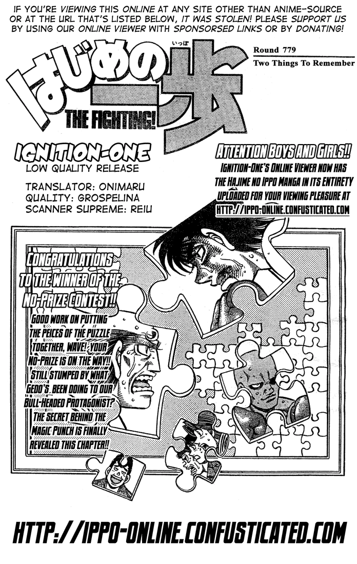 Read Hajime no Ippo Fighting Spirit EN Manga Online
