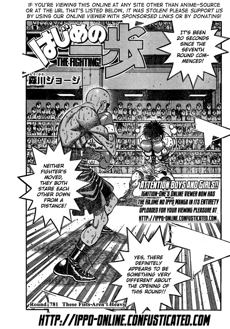 Read Hajime no Ippo Fighting Spirit EN Manga Online
