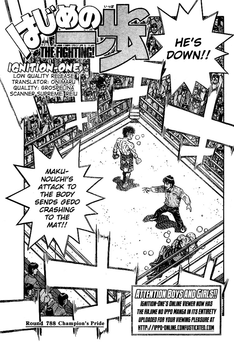 Read Hajime no Ippo Fighting Spirit EN Manga Online