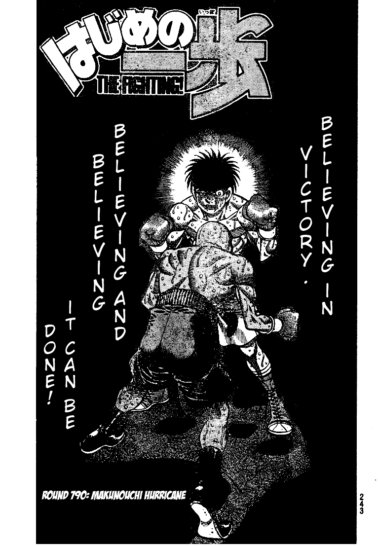 Read Hajime no Ippo Fighting Spirit EN Manga Online