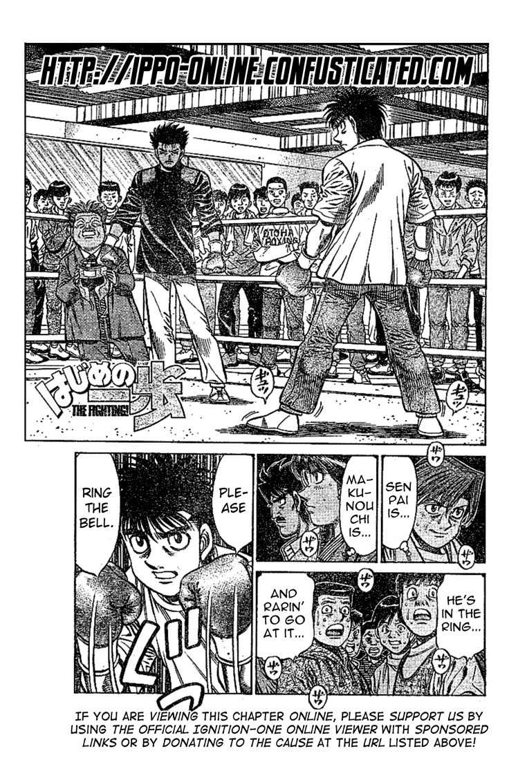 Read Hajime no Ippo Fighting Spirit EN Manga Online