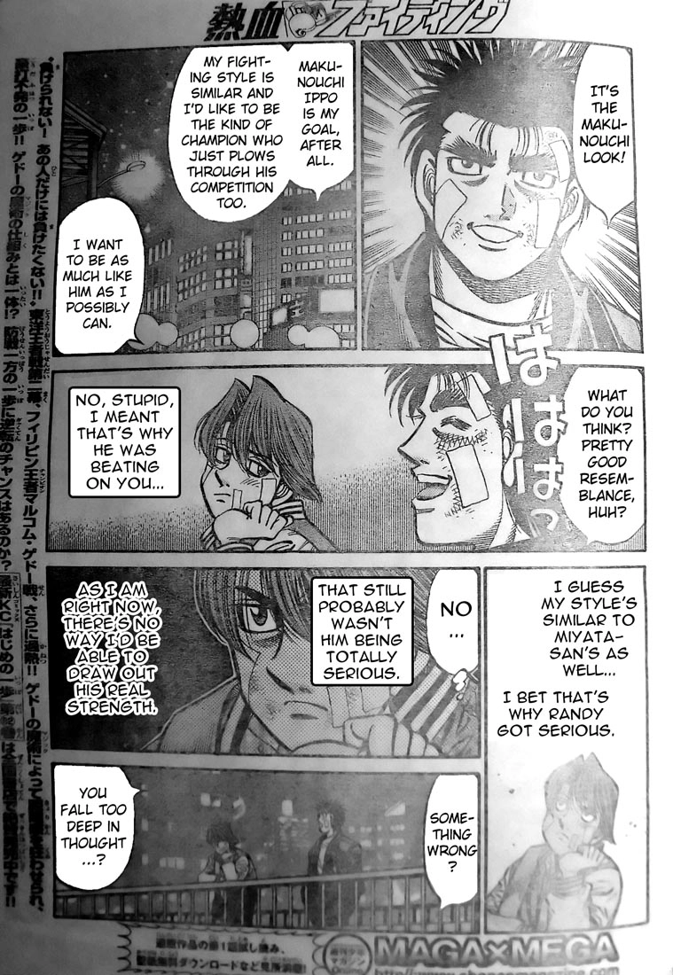 Read Hajime no Ippo Fighting Spirit EN Manga Online